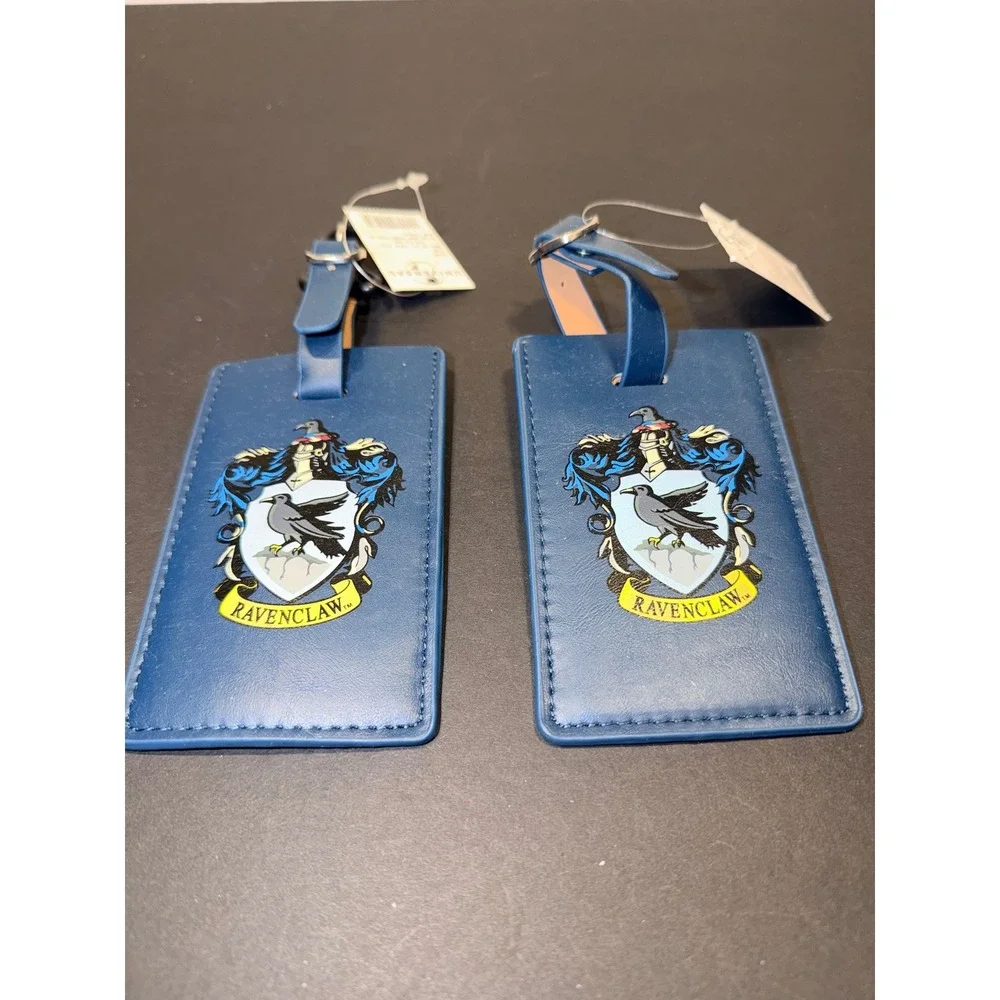 2 Universal Studios Harry Potter Ravenclaw Luggage Tags Navy Blue New